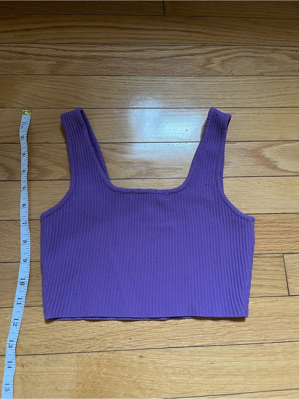 Forever 21 Lavender Ribbed Cropped Tank - Picture 7 of 9